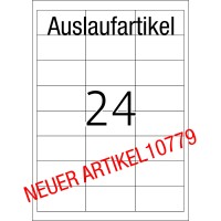 HERMA Special Inkjet, A4 - 66,0 x 33,8 mm, weiß HERMA Special Inkjet, A4 - 66,0 x 33,8 mm, weiß