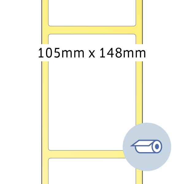 HERMA Rollen-Etiketten, Thermotransfer, 105 x 148,5 mm, weiß seidenmatt