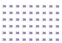 Größenetikett rund 16 mm, weiß/dunkelblau Größenetikett rund 16 mm, weiß/dunkelblau