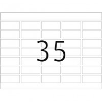 DP 1 Druckerpackung, versch. Farben, 12 x 30 mm DP 1 Druckerpackung, versch. Farben, 12 x 30 mm