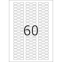 HERMA Etiketten, A4 - 49,0 x 10,0 mm, Ringetiketten, weiß blickdicht HERMA Etiketten, A4 - 49,0 x 10,0 mm, Ringetiketten, weiß blickdicht