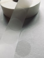 Haftpunkte einseitig klebend, 30 mm, mit Querperforaton Haftpunkte einseitig klebend, 30 mm, mit Querperforaton